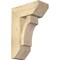 Ekena Millwork Westlake Slat Rough Sawn Bracket w/ Offset Brace, Douglas Fir, 8"W x 18"D x 26"H BKT0806X18X26WTL06RDF - alternate 1